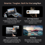 70mai A810S 4K Dash Camera with RearCam & Hardwire Kit - Image 4