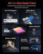 70mai 4K Dash Cam M800 - 128GB - Image 2