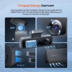 70mai T400 Set 3-Channel Dash Cam - Image 6