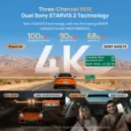 70mai T800-2 Dash Cam 4K HDR Set - Image 3