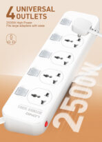 LDNIO SC4408C 2500W Power Socket - Image 7