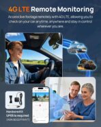 70mai A810 Lite 4K Dash Cam Front and Rear - Image 3