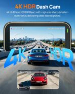 70mai A810 Lite 4K Dash Cam Front and Rear - Image 2