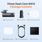 70mai M310 Plus Dash Cam - 2K - Image 10