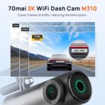 70mai M310 Plus Dash Cam - 2K - Image 6