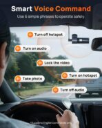 70mai M310 Plus Dash Cam - 4K - Image 5