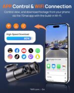 70mai M310 Plus Dash Cam - 4K - Image 3