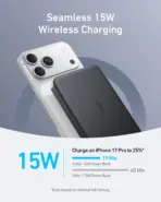 Anker MagGo 15W Magnetic Power Bank (10K Slim) - A1664 - Image 3