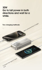Baseus NOMOS 30W 20000 Power Bank with Built-in iP Retractable Cable - Image 15