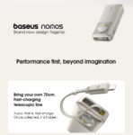 Baseus NOMOS 30W 20000 Power Bank with Built-in iP Retractable Cable - Image 18
