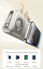 Baseus NOMOS 30W 20000 Power Bank with Built-in iP Retractable Cable - Image 3