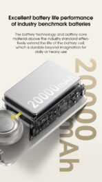 Baseus NOMOS 30W 20000 Power Bank with Built-in iP Retractable Cable - Image 7