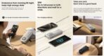 Baseus NOMOS 30W 20000 Power Bank with Built-in iP Retractable Cable - Image 9