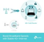 TP-Link Archer Wireless Dual Band Gigabit Router MR500 AC1200 4G+ Cat6 - Image 8