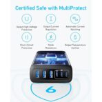 Anker A2154K11 112W 6-Port Desktop Charger - Image 6
