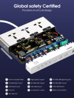 LDNIO SC3 100W Charging Station GaN 10-in-1 - Image 4