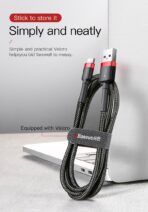 Baseus Cafule Type C 3A Fast Charging Data Cable - 1M - Image 4