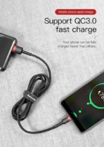 Baseus Cafule Type C 3A Fast Charging Data Cable - 1M - Image 2