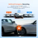 70mai Dash Cam A210 Set with RearCam - Image 2
