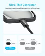 Anker Zolo USB C to USB C 240W Braided Fast Charging Cable - A8060 - Image 4
