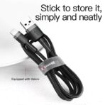 Baseus Cafule Lightning Fast Charging Data Cable - 1M - Image 7