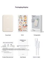 UGREEN PB526 20W 10000mAh Power Bank with Built-in Cable – 55366 - Image 9