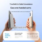 UGREEN PB526 20W 10000mAh Power Bank with Built-in Cable – 55366 - Image 6