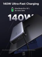UGREEN PB552 165W 25000mAh Dual‑Cable Power Bank – 55995 - Image 6